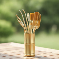 6 Pieces Gongfu Tea Tool Set Multifunctional Tea Utensils with Holder Portable