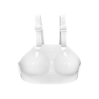 Fencing Chest Protector Breathable Fencing Breastplate Guarding with Shoulder Straps for Fencers