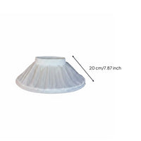 Mesh Underskirt Lightweight Petticoat Skirt Translucent for Under Dresses