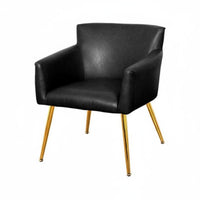 Curved Rear Tub Chair Comfortable Rearrest Upholstered Barrel Armchair Versatile Use Ergonomic Design for Students, Home Office