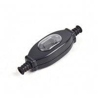 IP65 Waterproof Inline Switch Dustproof Inline Cable Switch Transparent Window