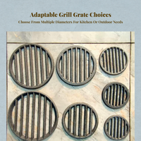 Cast Iron Stove Grate, Even Heat, For Home Cook