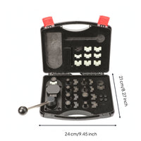 Band Forming Tool with Nylon Dies Manual Rings Bender with Nylon Dies for Jewelry Makers, Hobbyists, Workshops, Studios