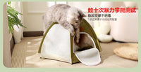 夏季透气猫帐篷宠物可折叠猫咪露营半封闭户外猫窝狗窝厂家批发
