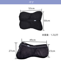 马术护背减震垫平衡垫防滑马鞍垫缓冲防磨通用马具