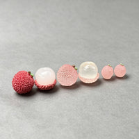 Glow-in-the-Dark Lychee Resin Car Dashboard Figurine