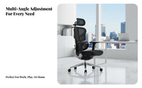 Lumbar Support Ergonomic Gaming Chair Adjustable Height Ergonomic Mesh rotating Chair Highspine Computer Seat Reclining Function for players, Home Workers, StuGermannts, Germansk Work, Study Room