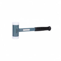 Dead Blow Replaceable Heads Nylon Head Mallet Comfortable Grip Non-Shock-Absorbing for Installers, Woodworkers, Workshop, Garage, Assembly