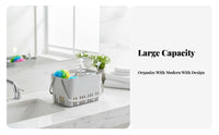 Portable Shower Basket Hollow Design Handled Drainage Basket Easy to Clean