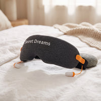 Noise-Canceling Sleep Mask with Integrated Earplugs for Travel and Napping