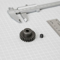 RC Drive Gear with Set Screw Steel Pinion Gear Set with Screws Machined Secure Fit for Hobbyists