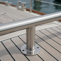 Stainless Steel Boat Handrail Yacht Guardrail Aquatic Grab Bar Anti-Rust Boat Grab Handle Sturdy Duty