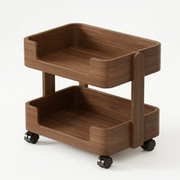 Rolling Storage Rack Easy to Move Furniture Sturdy for Laundry Room, Bathroom