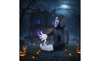 Spooky Inflatable Grim Reaper Outdoor Grim Reaper Inflatable Creepy Giant for Homeowners, Party Hosts, Yard, Porch, Haunted House