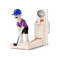 Novelty Golf Bottle Opener Desktop Figurine Bottle Opener Collectible Fun for Golfers, Office Desk