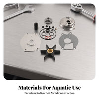 Heavy-Duty Pump Rebuild Kit with Housing