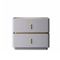 Light Luxury design 3-Drawer Bedside Table Modern Design 3-Drawer Chest Sturdy Construction Nightstand space-saving Size for Homeowners, Apartment Dwellers, Interior Decorators, Guest Room, Small Spaces, Hallway