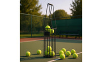 Tennis Ball Picker Open-Grid Basket Tennis Ball Picker No-Bending Design Sports Gear