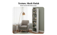 Space-Saving Multi-Tier Open bookshelf Modern Design bookshelf Storage Furniture for Book Lovers, Apartment Dwellers, Office Workers, Living Room, Bedroom, Library