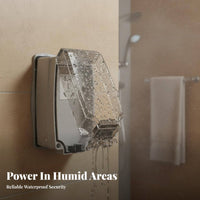 Dustproof Waterproof Outlet Box Easy Installation Waterproof Plug Cover Heavy Duty for Bathroom, Garden, Kitchen