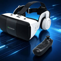 Mobile VR Headset Wide Compatibility 3D VR Headset with Controller for Gamers