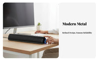 Sleek Bluetooth Speaker Plug and Play Computer Peripheral Built-in Microphone