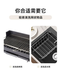 跨境新款电动烧烤刷清洁刷360度可旋转无死角清洁烧烤工具批发