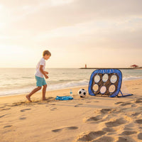 Foldable Soccer Practice Net Detachable Foldable Football Fast Setup Setup for Kids