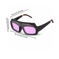Fast Reaction Auto-Darkening Metalworking Glasses Anti-Glare Auto Darkening Metalworking Glasses Heat Resistant for Welders