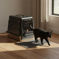 Stainless Steel Litter Box Odor Control Pet Toilet Easy to Clean