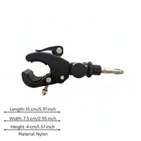 RC Car Tow Hook Adapter Easy to Install Model Accessory Adjustable Clamp