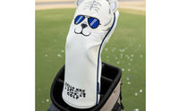 Tiger Driver Headcover Easy On and Detach Tiger Sport Headcover Creature Sport Club Cover Adds Character Embroidered Design