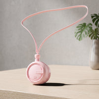 USB Rechargeable Foldable Neck Fan 3-Speed Hanging Neck Fan Lightweight Small for Travel