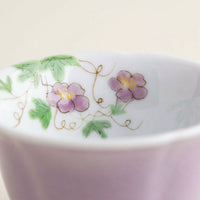 Hand-painted Ceramic Candle Holder, Calligraphy