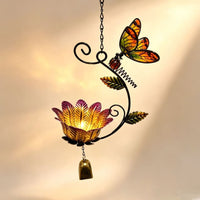 Hanging Bird Feeder Foliage Accents Garden Ornament Decorative