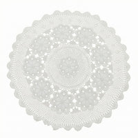 Round Lace Tablecloth Bohemian Style Crochet Tablecloth Washable