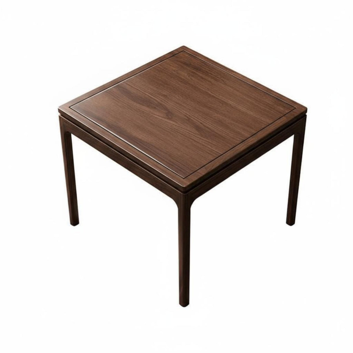 Multi-Purpose Square Chinese-Design Table Set Sturdy Construction Compact Table and Chair Group Warp-Resistant Household Furniture Easy to Clean for Homeowners, Apartment Dwellers, Game Nights, Dining Room, Small Areas, Breakfast Nook