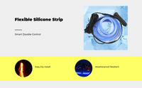 Waterproof RGB car LED strips, app control