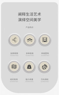 厨房置物架落地多层微波炉锅具家用架子多功能小推车收纳架储物架