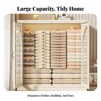 Foldable layering Bin Foldable Design Storage Box double Opening for Homeowners