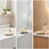 Brush with Cloth Pieces Long-Lasting Body Scrubber Soft