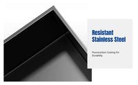 Stainless Steel Recessed Niche Cabinet, Bathroom Wall Shelf, Modern Metal Organizer, Rust Resistant