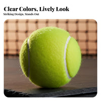 Tennis Ball High Beginner Tennis Ball Wear-Resistant Athletic Goods for Beginners, Children, Physical Education Class, Outdoor, Backyard