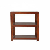 Solid Wood Amplifier Stand Sturdy Wooden Audio Rack Stereo Equipment Cabinet Heavy Duty Oak Construction Suitable for Home Theater Living Room Bookshelf Display