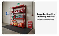 High Load Capacity Heavy Duty Storage Rack Easy Assembly Heavy Duty Shelving Unit Expandable System Industrial Steel Shelving Rust Resistant for Business Owners, Warehouse Workers, DIY Enthusiasts, Stockroom, Workshop, Basement