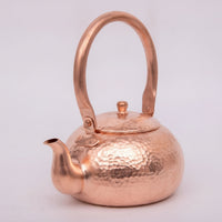 Hammered Copper Tea Kettle Compact Copper Kettle Stovetop Teapot