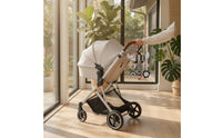 High-Contrast Hanging Toy with Rattle Rings Soft Soft Stroller Hanger Safe Baby Rattle Hanging Toy Early Development for Newborns