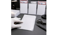 Clear Trading Card Centering Tool Printed Card Centering Tool Sturdy Portable for Desk