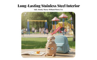 550 Ml Drop-Resistant Insulated Child S Water Bottle Leakproof Child S Insulated Straw Cup Safe for Girls, Toddlers, School, Travel