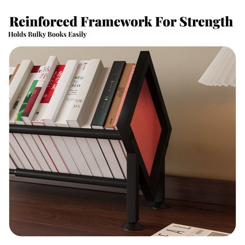2-Tier desktop rack Saving Desktop Shelf Sturdy Construction for Parents